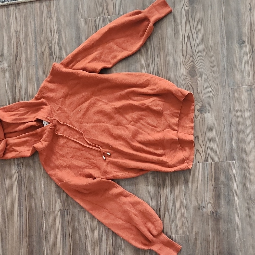 Orange sweater